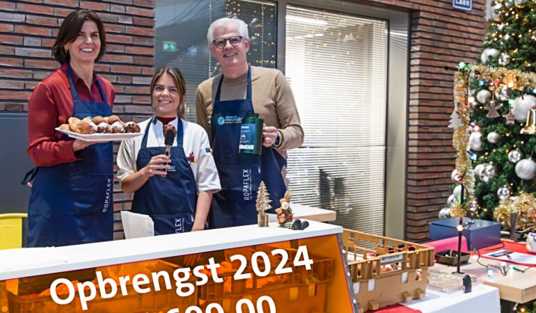 Opbrengst oliebollenactie 2024
